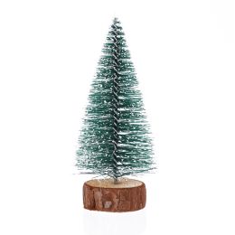 72 of Artificial Mini Pine Needle Tree With Snow 6"