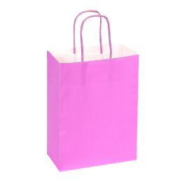 36 pieces Paper Bags With Handles For Favors & Gifts 8-inch 12pc - Lavender - Favor Bags & Boxes
