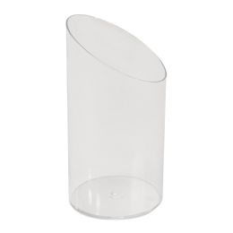 24 pieces Plastic Slanted Cylinder Dessert Cup 2oz 12pc/bag - Food Storage Containers