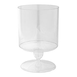 18 pieces Plastic Cylinder Candy Jar 7¾" - Food Storage Containers