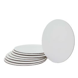 48 pieces Cake Board 6-inch 8pc - White - Baking Supplies