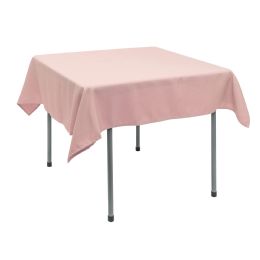 24 pieces Polyester Square Table Cover 54" - Blush - Table Cloth