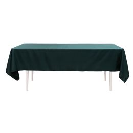 24 pieces Value Rectangle Polyester Table Cover 60" X 102" - Hunter Green - Table Cloth