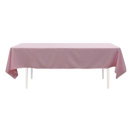24 pieces Value Rectangle Polyester Table Cover 60" X 102" - Pink - Table Cloth