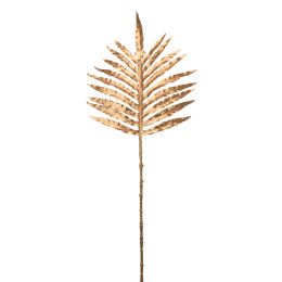 24 Wholesale Gold Artificial Selloum Philo Leaf Branch 36"
