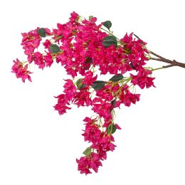 10 Wholesale Interchangeable Bougainvillea Flower Branch For Event Tree - Fuchsia