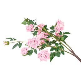 10 Wholesale Interchangeable Rose Branch For Event Tree - Pink