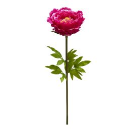 12 Wholesale Jumbo Peony 45" - Fuchsia