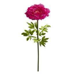 4 Wholesale Jumbo Peony 57" - Fuchsia