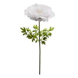 2 Wholesale Jumbo Peony 78" - White