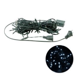 24 pieces 100 Led Green Wire String Light With Connector - White - LED Party Supplies
