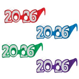 288 of Pkgd  2026  Glittered Foil Eyeglasses