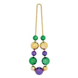 20 of Jumbo Mardi Gras Beads