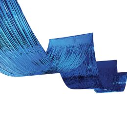 72 pieces of 1-Ply Metallic Fringe Ceiling Curtain