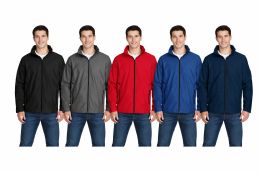 24 of Big And Tall Mens Conquest Jacket With Mesh Lining Assorted Sizes 3X-5x Solid Black