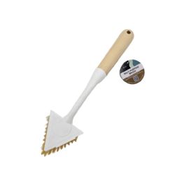 48 of Multi Purpose Cleaning Brush W/ Wooden Handle Triangle