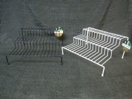 24 Pieces Wire Shelf Organizer 3 Level - Storage & Organization