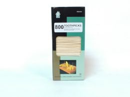48 Pieces 800 Pc Toothpick Refill In Box - Toothpicks
