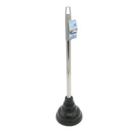 24 Wholesale Premium Plunger Heavy Duty Stainless Steel Handle