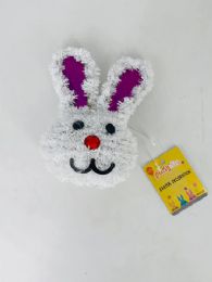 36 Pieces 3d Easter Tinsel Bunny Head 6 X 4 X 2.5" - Easter