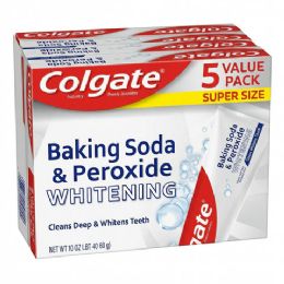 40 Pieces Colgate Baking Soda & Peroxide Whitening Toothpaste 8.0oz - Toothbrushes and Toothpaste