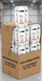 48 Pieces Dove RolL-On Deodorant 50ml - Peach Blossom & Lush Apple Scent - Deodorant