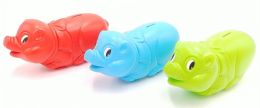 24 Pieces Storage Bank Piggy Asst Colors - Coin Holders & Banks