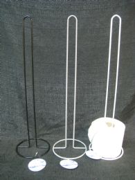 48 Pieces Wire Toilet Paper Holder Asst Colors - Bathroom Accessories