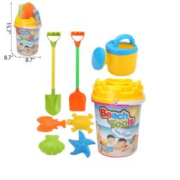 8 Pieces 9pcs Beach Sand Bucket Set - Beach Toys