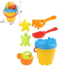 24 Pieces 9" 7pcs Beach Sand Bucket Set - Beach Toys