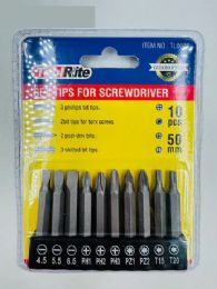 60 of 10pc Screwdriver Bit Set