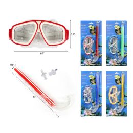 36 Pieces 14"snokle W/ Goggle Set - Water Sports
