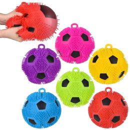 24 Wholesale 8-inch Puffer Soccer Ball