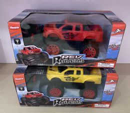 6 Wholesale 7' R/c Big Wheel Pick Up Truck In Window Box