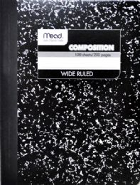24 Pieces Mead Composition Notebook Wide Ruled - Note Books & Writing Pads