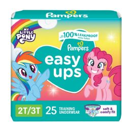 25 of Pampers Easy Ups Training Underwear Girls Size 2t3t 25 ct