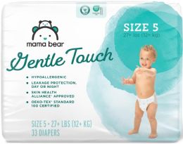 132 of Mama Bear Gentle Touch Diapers Hypoallergenic Size 5 33 ct
