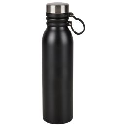 24 of XxX- Double Wall Sports Bottle W/ Loop Cap 22 Oz.-Black Matt