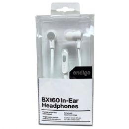 30 of Ondigo Bx160 In Ear Headphones With Button Remote And Mic In White