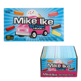 24 pieces of Mike & Ike Ice Cream Truck Mix 4.25 Oz Theater Box In Counter Display