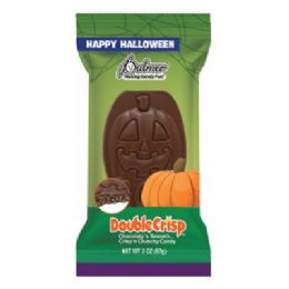 18 Wholesale Palmer Halloween Double Crisp Pumpkins 2 Oz Pouch In Counter Display
