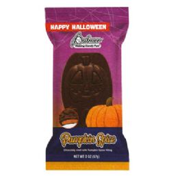 18 Wholesale Palmer Pumpkin Spice Filling In Chocolaty Shell 2 Oz Un Counter Display