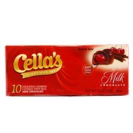 12 Wholesale Cellas Milk Chocolate 5 Oz Box In Counter Display