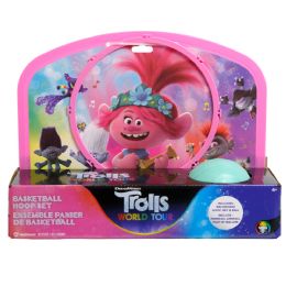 12 pieces Hoop Set Trolls Plastic Over The Door - Basketballs