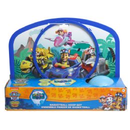12 pieces Hoop Set Paw Patrol Plastic Over The Door - Basketballs