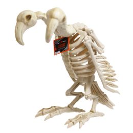 6 pieces Skeleton Animal 2 Headed Vulture 11.5in H/hlwn ht - Halloween