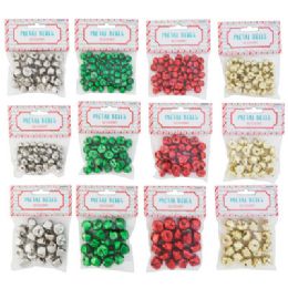 24 pieces Jingle Bells 3 Size/4color 1each On 12pc Display Strip 20/32/50ct Pbh - Christmas Novelties