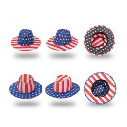 48 of Patriotic American Flag Hat