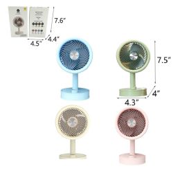 48 Pieces 7.5" Rechargable Desktop Fan - Electric Fans