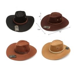 72 Pieces 15x13.5 Fedora Hat - Fedoras, Driver Caps & Visor